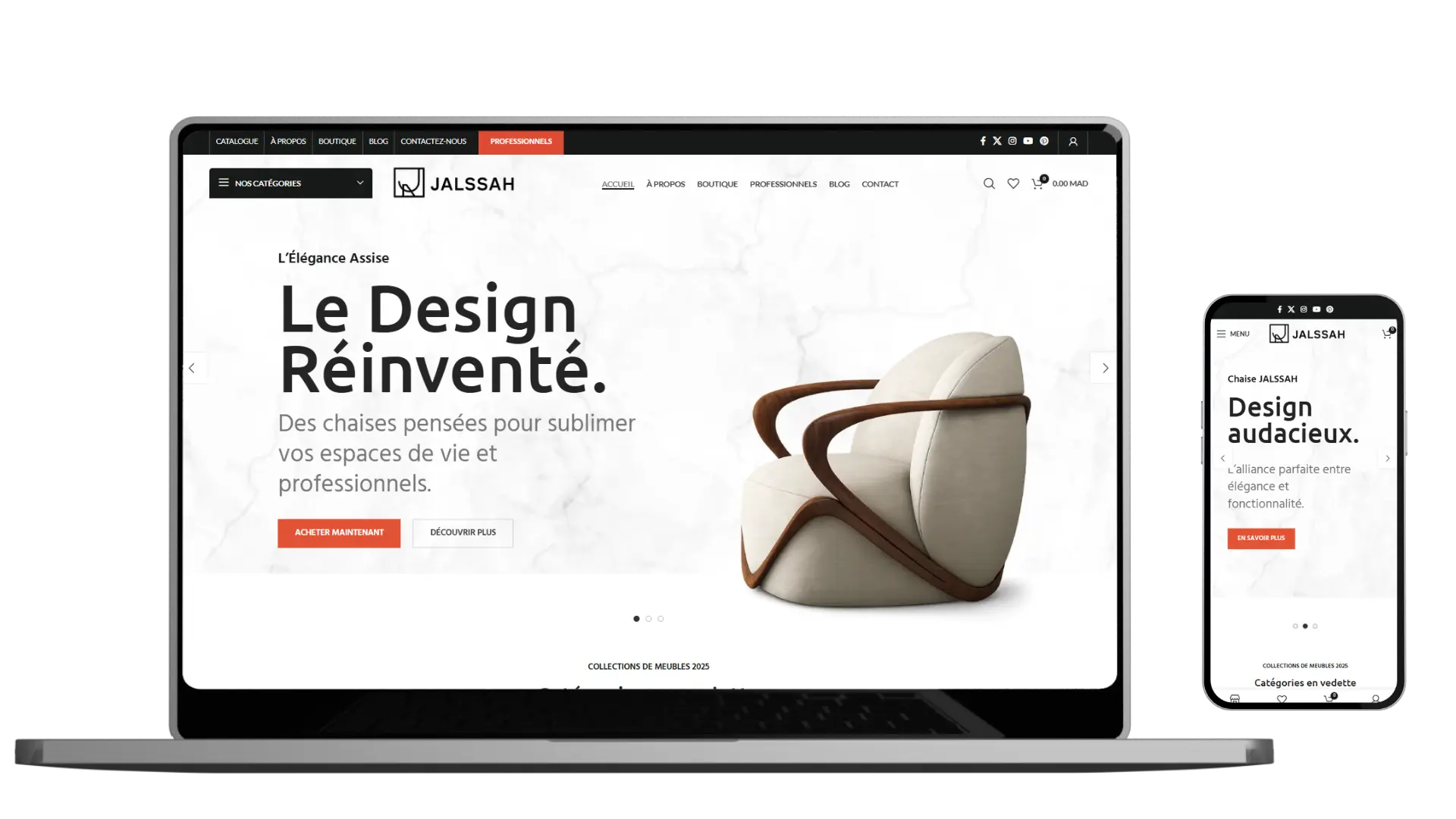 Création site web Maroc - Projet 1