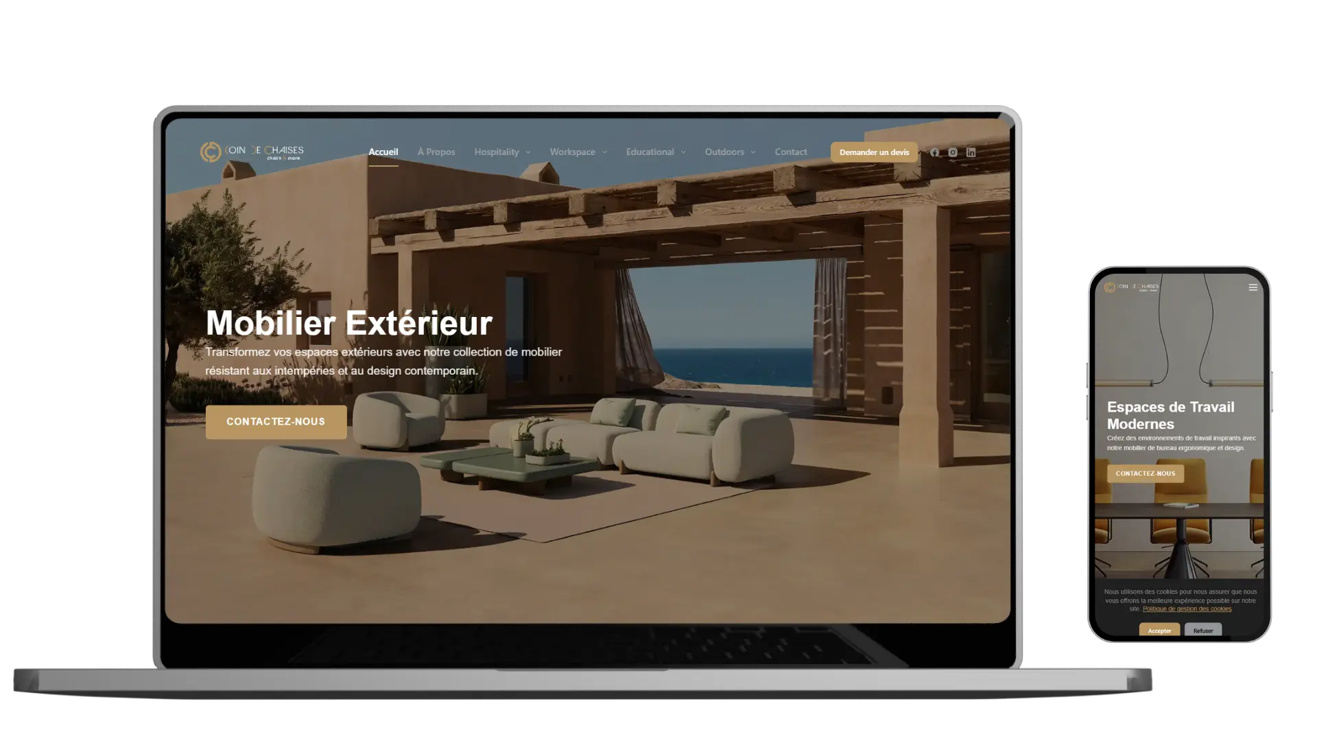 Création site web Maroc - Projet 4