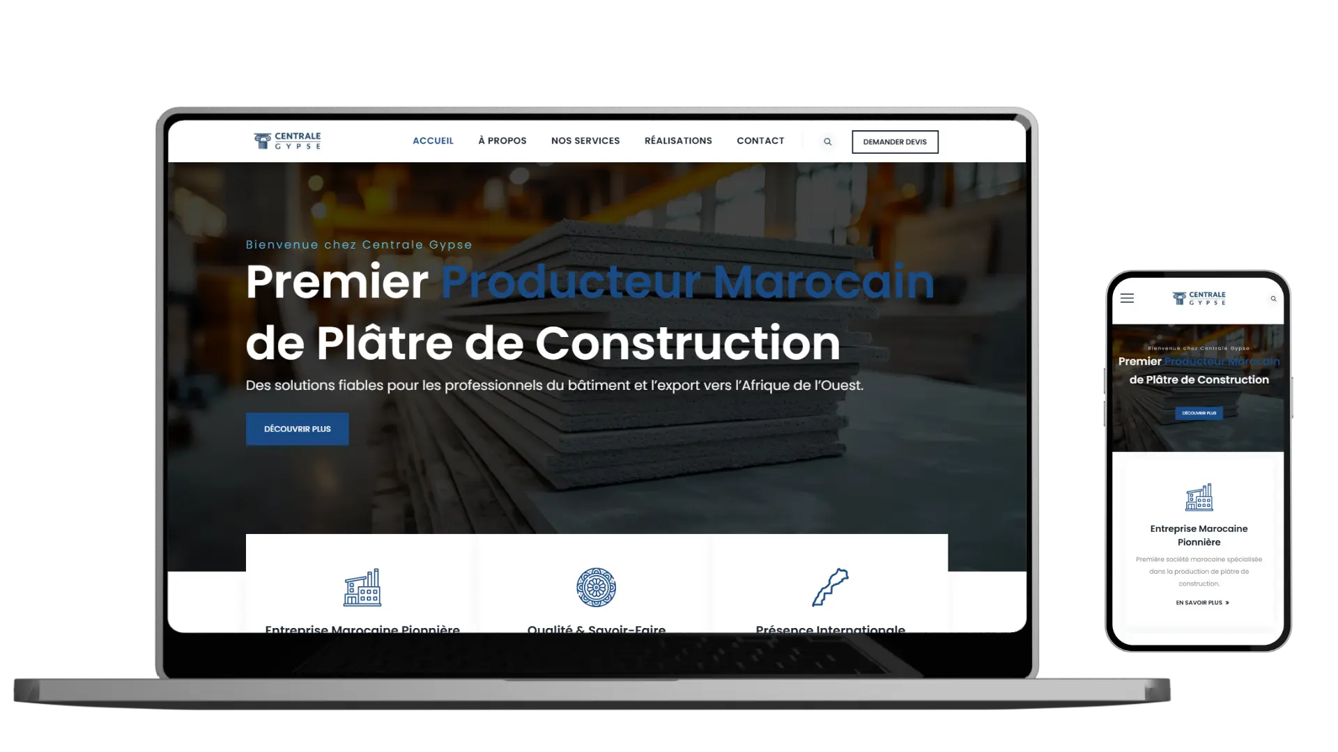 Création site web Maroc - Projet 6