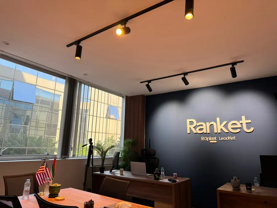 Le bureau de Ranket au Technopark de Casablanca